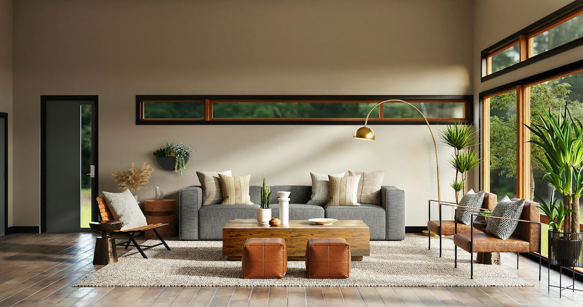 Contemporary Full-Length Mirror